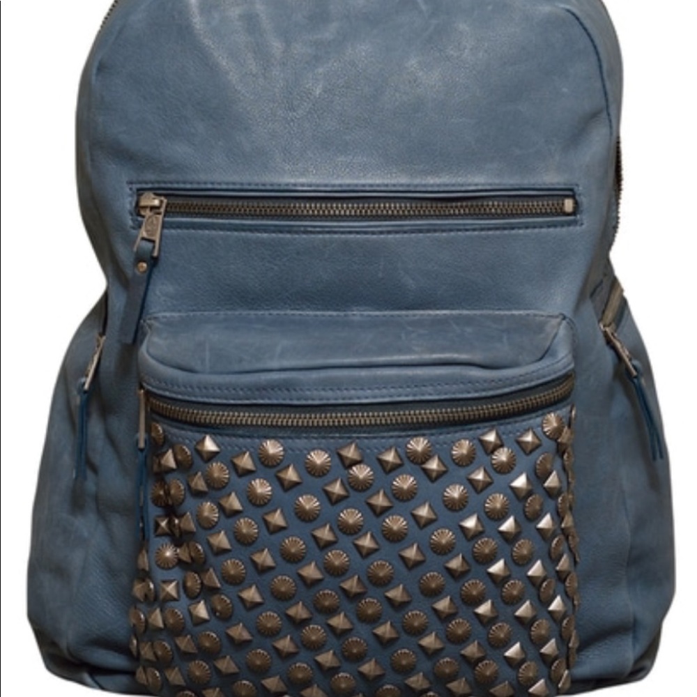 Ash domino studded backpack